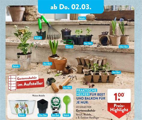 Jes Collection Gartenzubehör Angebot Bei Aldi Sud