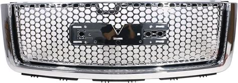 Front Chrome Grill Grille Fits 2007 2013 Gmc Sierra 1500