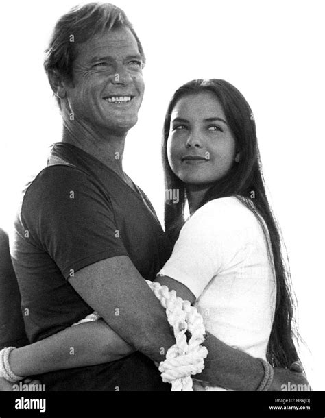 For Your Eyes Only Roger Moore Carole Bouquet Stock Photo Alamy