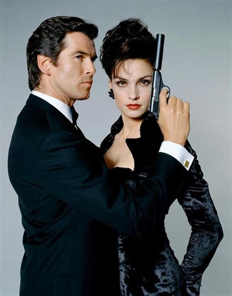 Famke janssen as xenia onatopp in goldeneye. John Stoddart - Pierce Bronsan and Famke Janssen ...