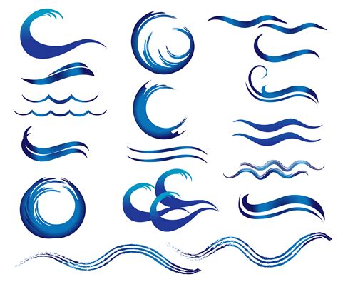 11 Water Wave Vector Images Water Wave Vector Illustration Images