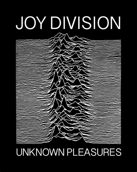 Joy Division Unknown Pleasures Poster Print Record Cover Art Etsy