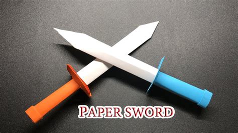 How To Make A Paper Sword Part 15 Easy Origami Tutorial Diy Ninja