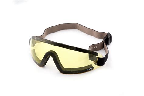 05 05 Sorz Yellow Skydiving Goggles W Yellow Lens Curv Sunglasses