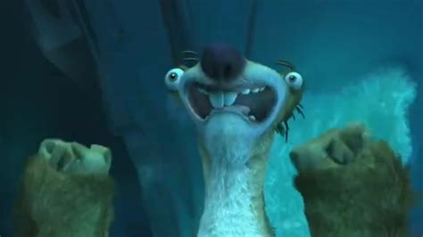 Sid The Sloth Reacts To Squidwards Scary Face Youtube