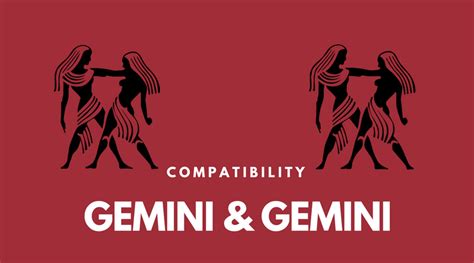 Gemini And Gemini Compatibility Horoscopefan