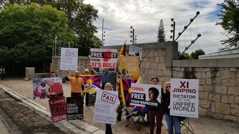 Fees must fall western cape: In a first, protest held outside the Chinese Consulate in ...