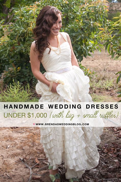 Here we bring you some best birthday gift ideas for your. Handmade Wedding Dresses under $1,000 {with big + small ...