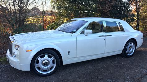 White Rolls Royce Phantom Wedding Car Hire In Hertfordshire And London