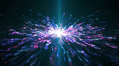 Particle Explosion Nebula Motion Effect Motion Blur Space Animation