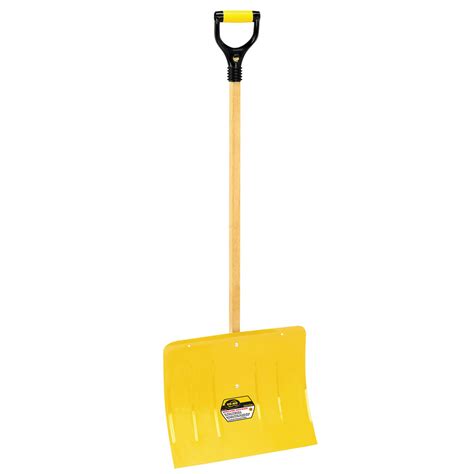 Spring Steel Snow Shovel With Square Handle Yeoman And Company