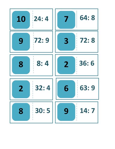 Descubre los mejores ✓ juegos de matemáticas para secundaria ✓ para que puedas mejorar tu ingenio. Azul domino matematico. (1)