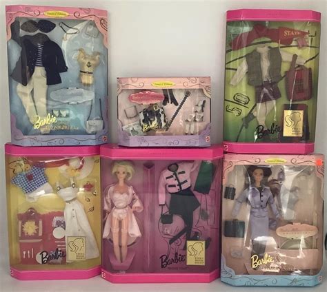 lot 6 nrfb barbie millicent roberts collection matinee today and perfectly suited