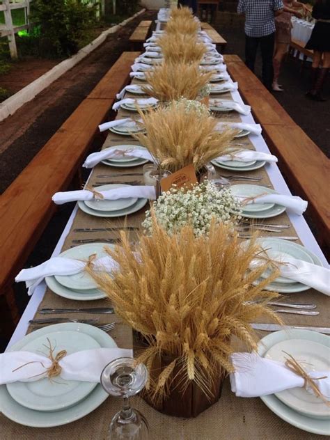 14 Rustic Wedding Table Decorations We Love Preowned