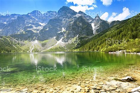 Morskie Oko Lake In Tatra Mountains Stock Photo Download Image Now