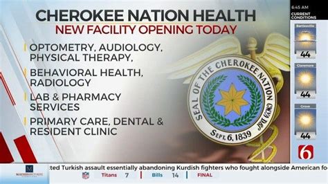 Part Of The Cherokee Nations New Health Facility Opens