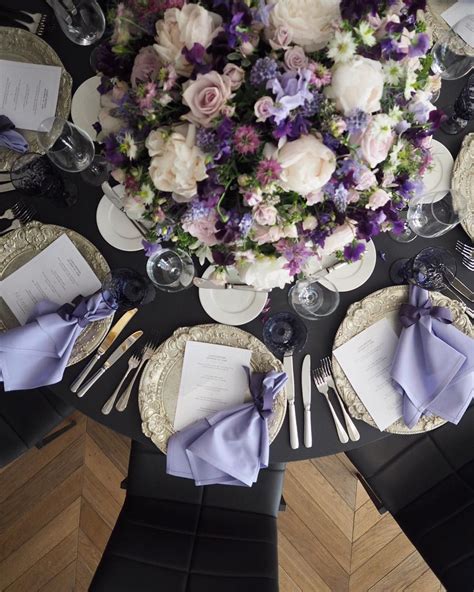 My Luxurious Lilac Table Setting If Youre Looking For An Extra