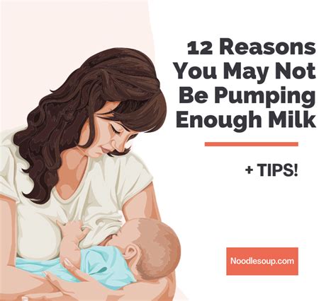 12 Reasons You May Not Be Pumping Enough Milk Breastfeeding Tips