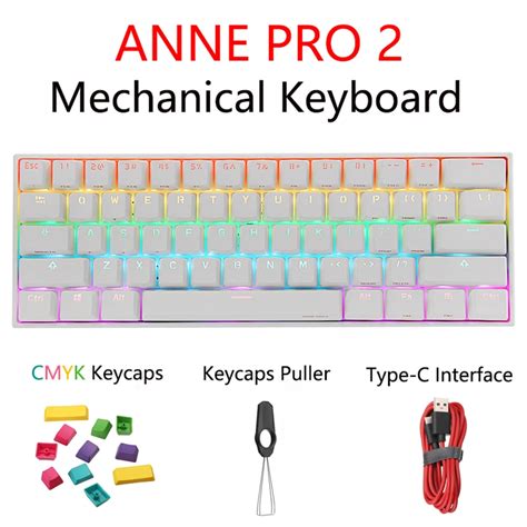 Anne Pro 2 Mechanical Keyboard Town