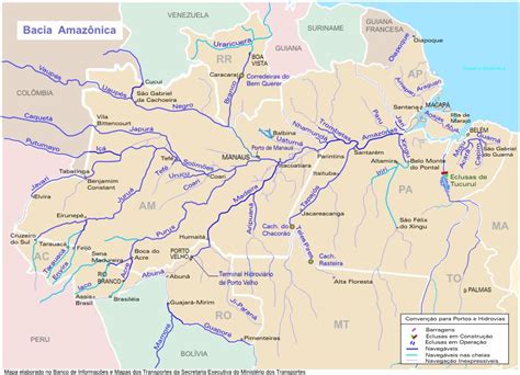 Rio Amazonas Hidrografia Infoescola