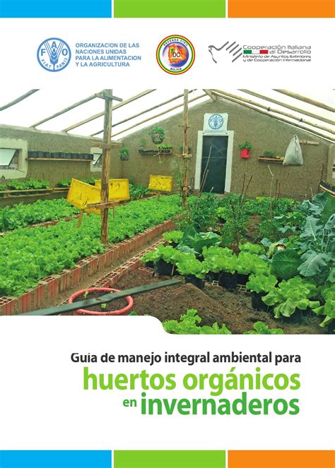 Bpa Huertos Orgánicos En Invernaderos Manejo Integral By Fao Bolivia