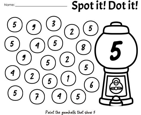 10 Best Bingo Dauber Dot Printable Worksheets
