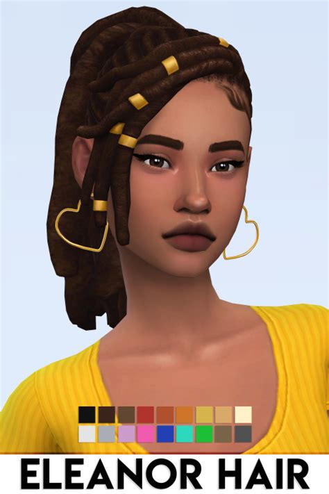 Imvikai Eleanor Hair ~ Sims 4 Hairs
