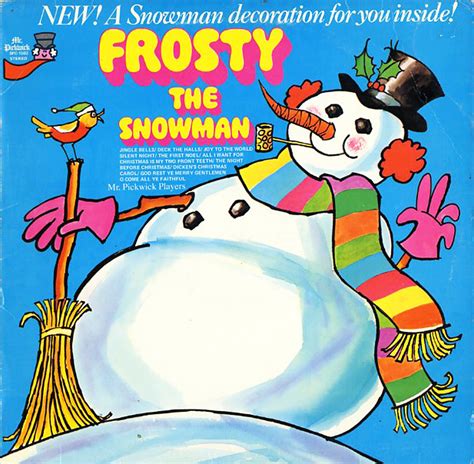 Pickwick Players Frosty The Snowman Spc1503 Christmas Vinyl Record