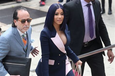 Cardi B Appears In Court After Being Charged Over Strip Club Brawl