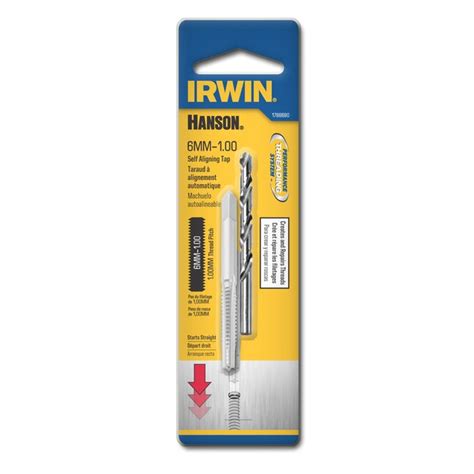 Irwin Hanson 2 Pack Metric Tap And Drill Set At