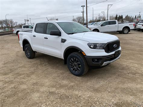 2019 Ford Ranger Xlt Oxford White 23l Ecoboost® Engine With Auto