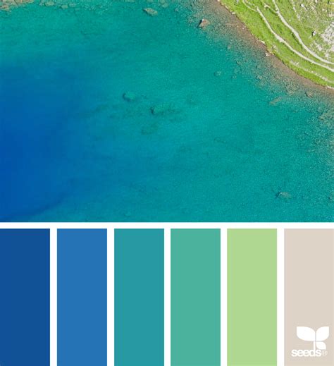 Color Nature Green Color Schemes Ocean Color Palette Green Colour