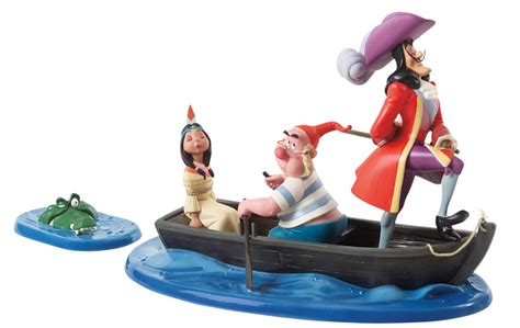 WDCC Disney Classics Captain Hook Mr Smee Tiger Lily An Irresistible