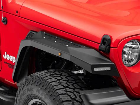 Barricade Jeep Wrangler X Series Fender Flares With Led Drl And Marker