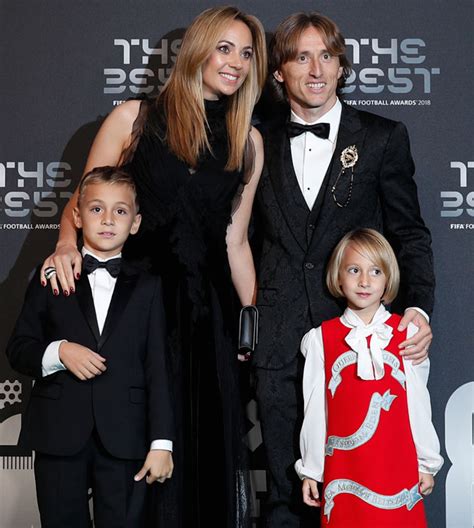 Luka modric and his wife vanja arrive on the green carpet ahead of the best fifa football awards at royal festival hall on september 24, 2018 in london, england. Luka Modric wife: What is her name? How long have they ...