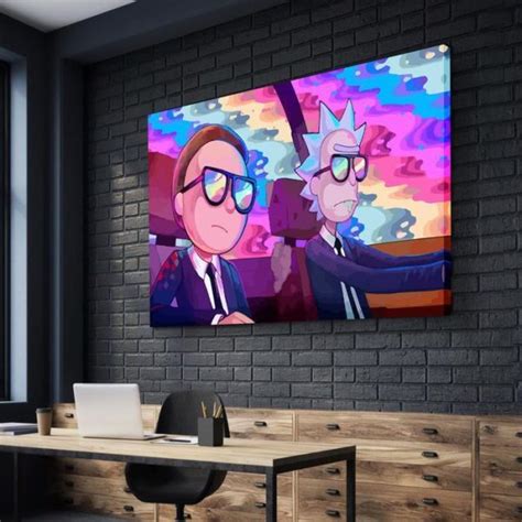 Lsd Rick And Morty Our Canvas Prints Are Rated 1 For Quality Value
