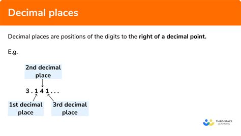 Decimal Places Gcse Maths Steps Examples And Worksheet
