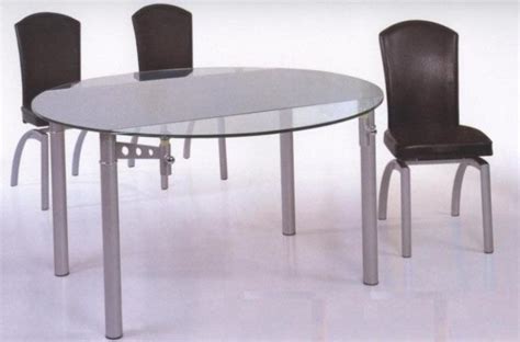 Extendable dining tables belong to the pinnacle of multifunctional home interiors. 12 mm Tempered Round Glass Expandable Table Tacoma ...
