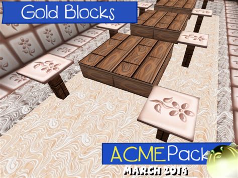 Gold Block Image Acme Pack For Minecraft Mod For Minecraft Mod Db