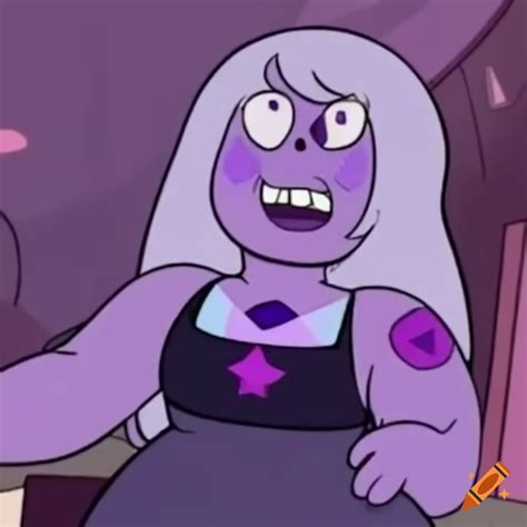 Distorted Meme Of Amethyst From Steven Universe On Craiyon
