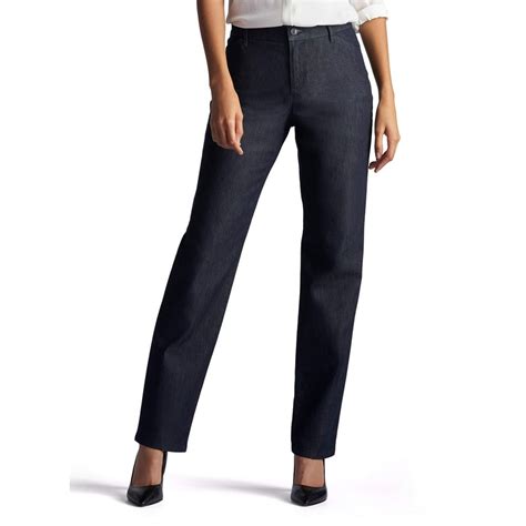 Lee Lee Jeans Womens Relaxed Fit Straight Leg Pant