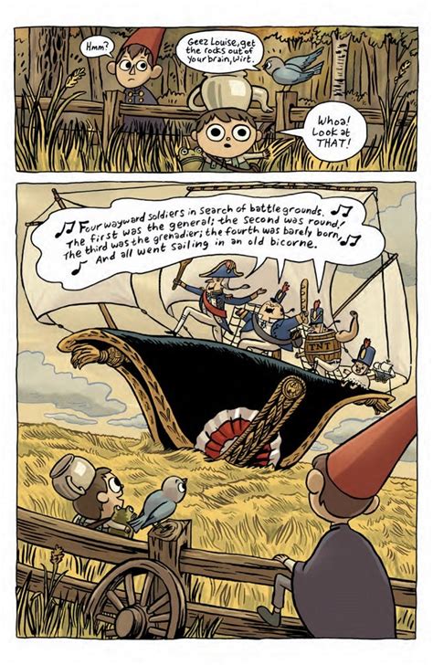 It is dark and bizarre at times (not too dark for most children), but it is also a true adventure with lots of light and hope inside bleakness. Exclusive BOOM! Studios Preview: Over the Garden Wall ...