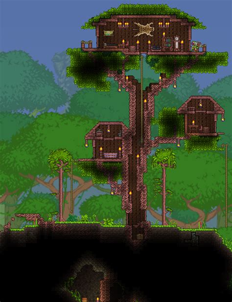 My Witch Doctors Jungle House Terraria