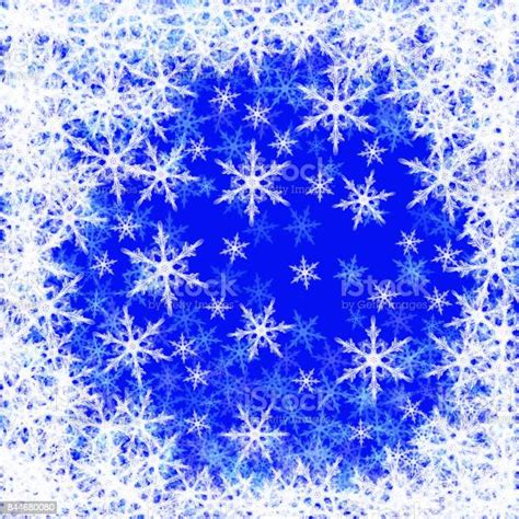 Snow Crystal Patterns Stock Illustration Download Image Now