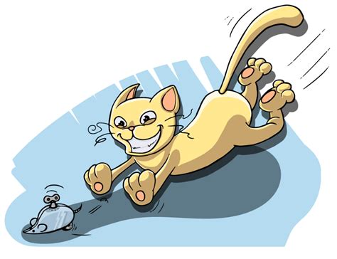 Download High Quality Cat Clipart Mouse Transparent Png