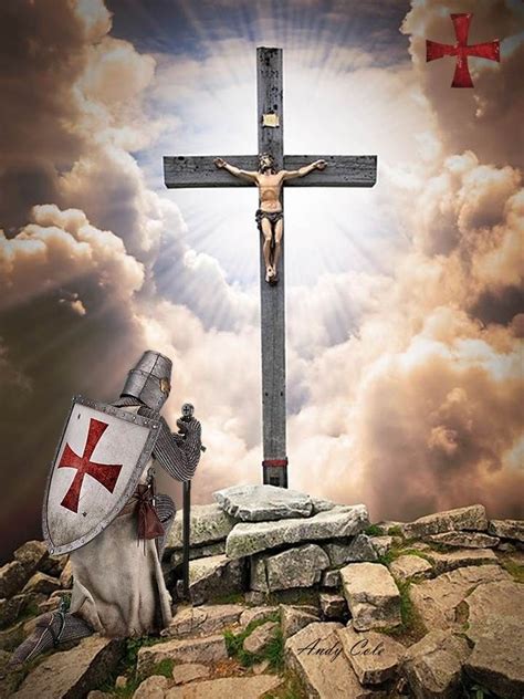 Soon after the knights templar founded their order in the holy land in 1118 ad they assimilated the true version of the history of jesus and early christianity was supposedly imparted to hughes de. Templar Knight Jesus / Knights Templar International ...