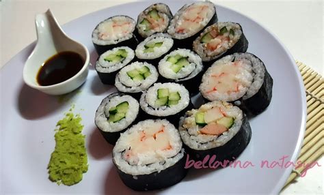 Yuk buat sushi, perhatikan cara dan tips membuat resep sushi rumahan sederhana, mudah, enak dan juga lezat. Resepi Sushi Homemade Mudah! | Ini Adalah Bellarina Natasya