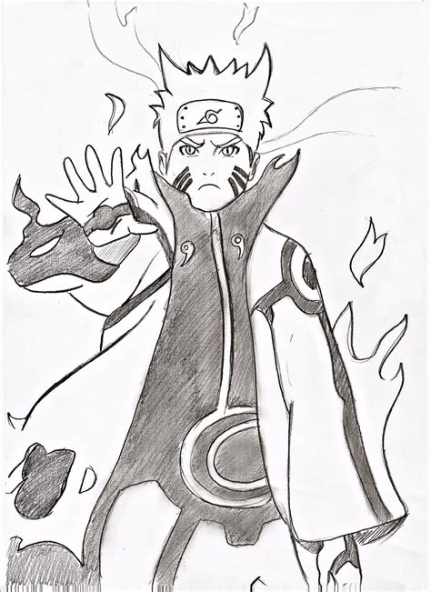 Dessin Personnage Dans Naruto Drawing Pages Imagesee