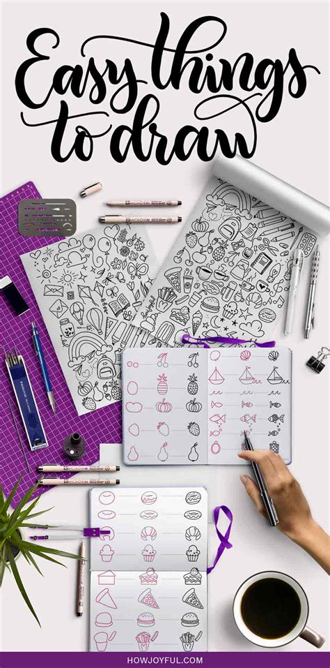 Easy Things To Draw 100 Cool Ideas To Doodle On Your Bullet Journal