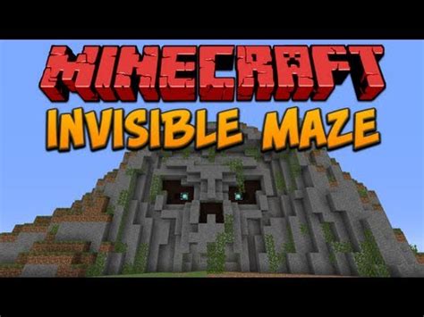 After that you will delete the top row of wood blocks. Minecraft: Invisible Maze Minecraft Project